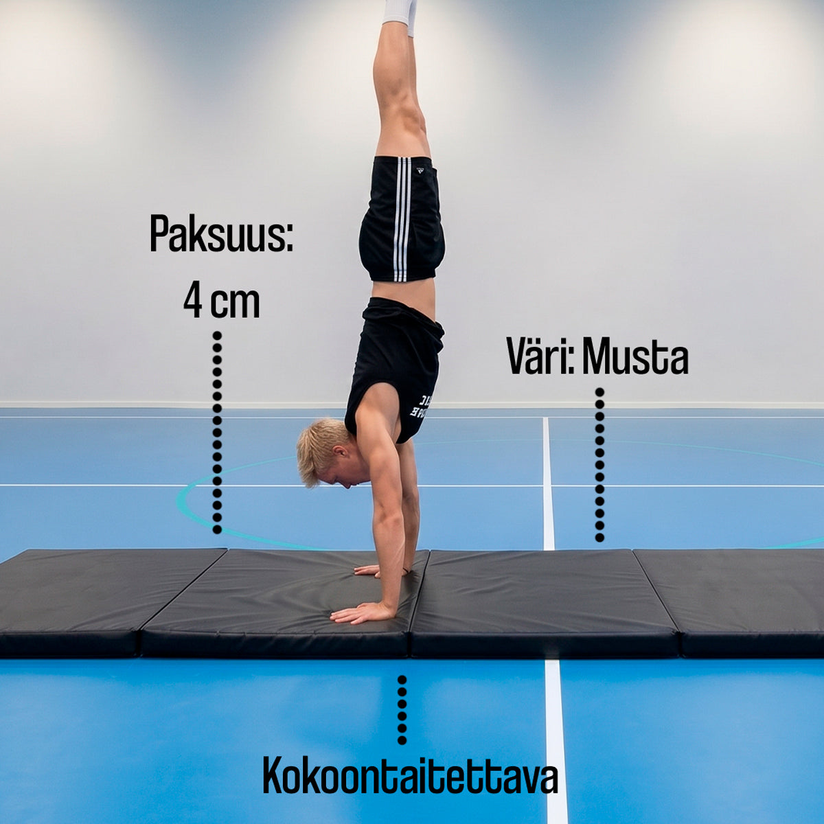 
              AirTrack Nordic Gymnastics Mat 245x120x4cm