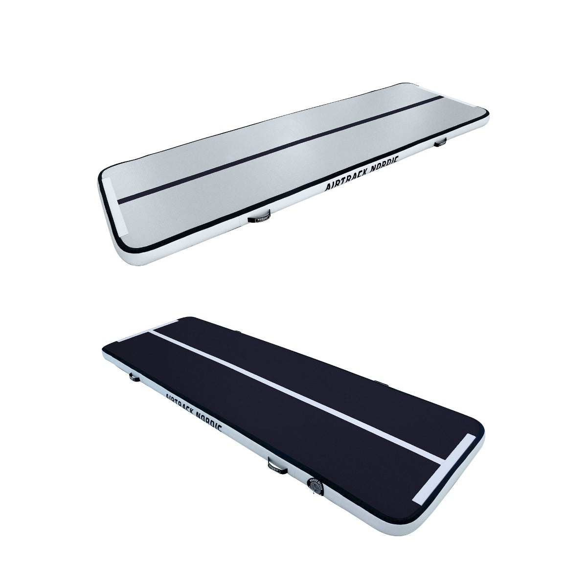 AirTrack Nordic Home Gonfiabile 3m-8m Con Pompa - Tappetino Per Ginnastica, Yoga E Allenamento, Resistente E Portatile - Foto 9